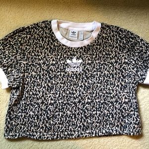 Adidas crop top